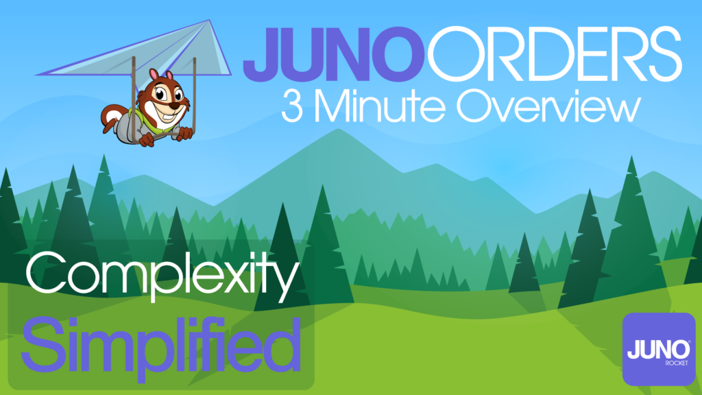Create Orders in Salesforce using Juno Orders